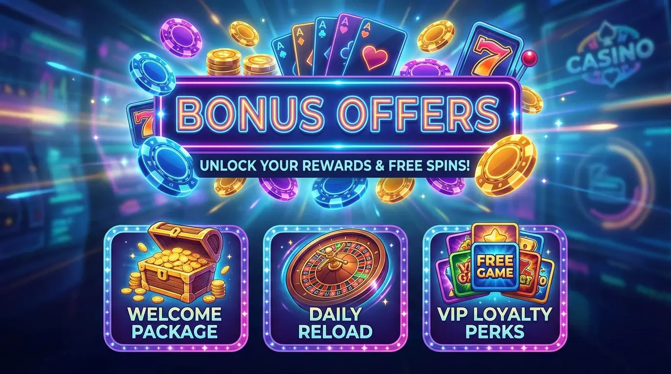 Erbjudanden hos Happy casino