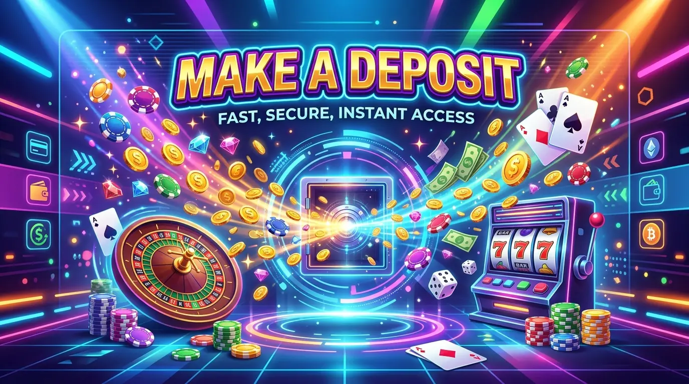 Sätt in pengar på Happy casino